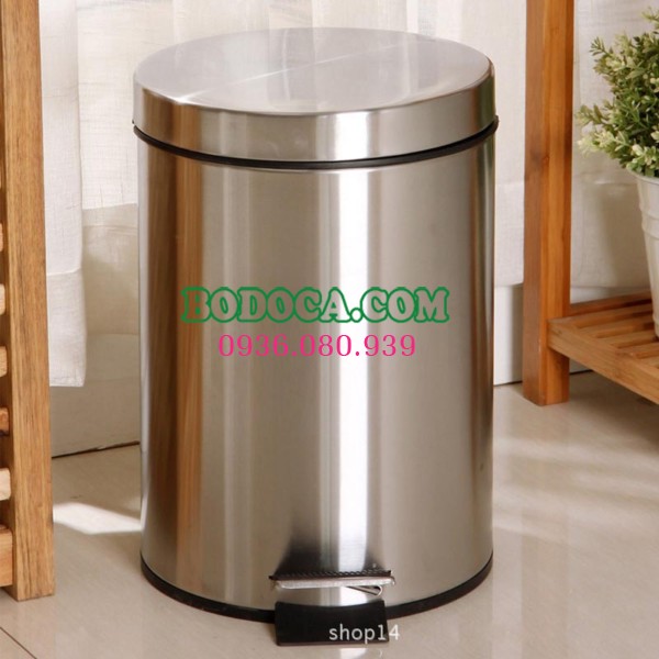 Thùng rác inox 20L tại Hà Nội