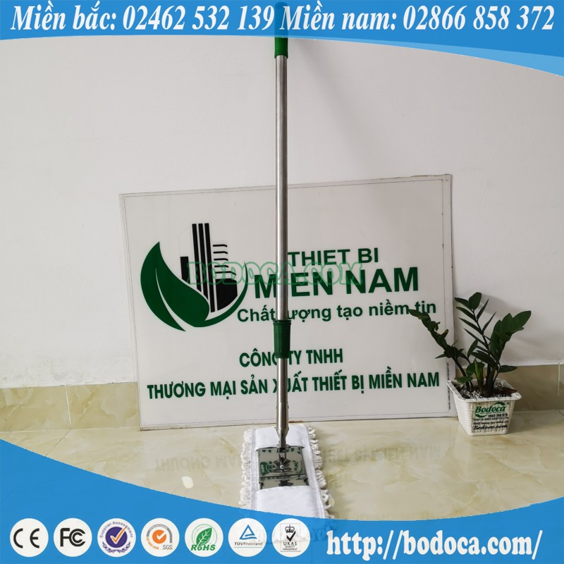 Cây đẩy sàn nhà 45cm màu trắng tại HN và TPHCM